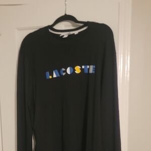 Lacoste Black Long Sleeve Shirt